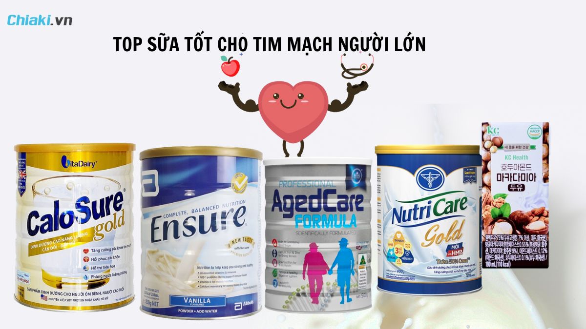 Sữa Ensure Tốt Cho Tim Mạch: Lợi Ích Tuyệt Vời Đối Với Sức Khỏe Tim