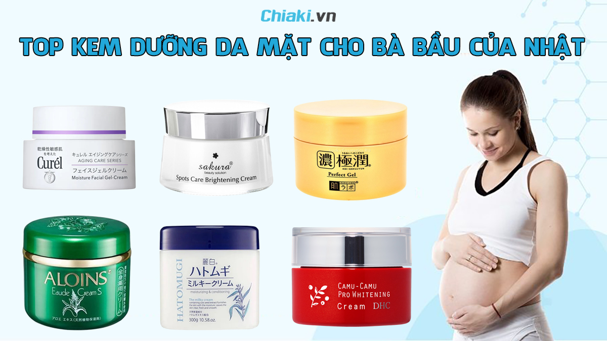 KEM DƯỠNG TRẮNG DA MẶT AN TOÀN HIỆU QUẢ CHO MẸ BẦU