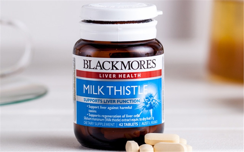 Viên uống bổ gan Milk Thistle Blackmore của Úc 42 viên giá rẻ