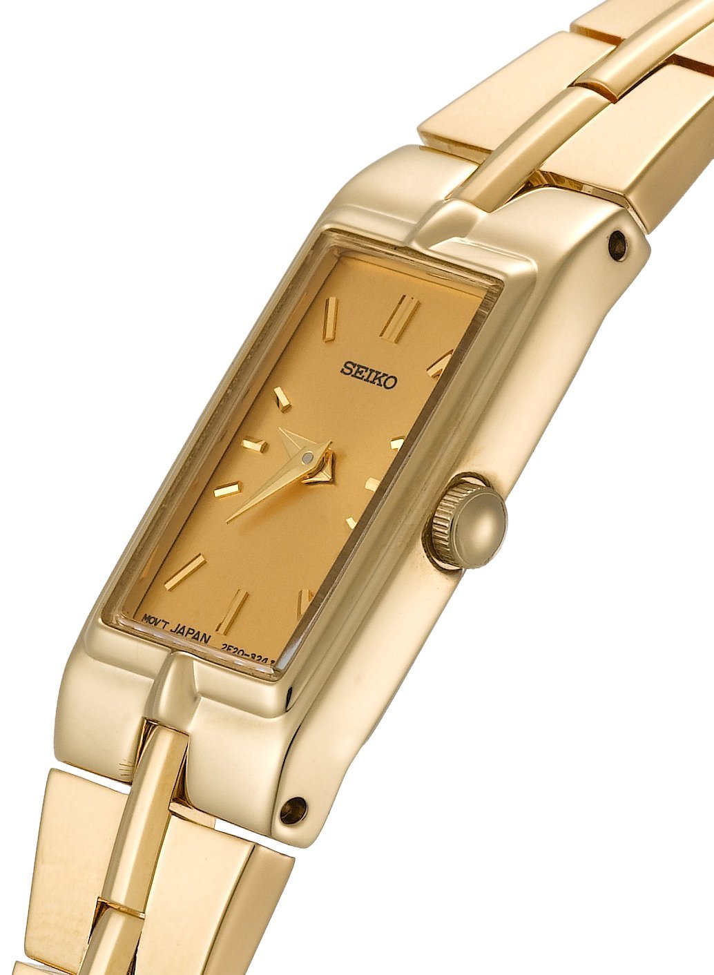 Đồng hồ nữ, hiệu Seiko, dây lụa vàng, trang sức si Nhật, size mặt 21.8mm cả  núm, 2hand, vintage HCM | Lazada.vn
