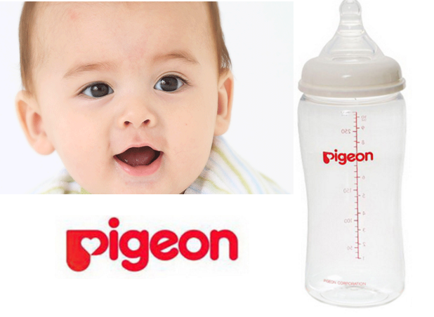 Bình sữa Pigeon Streamline an toàn cho bé