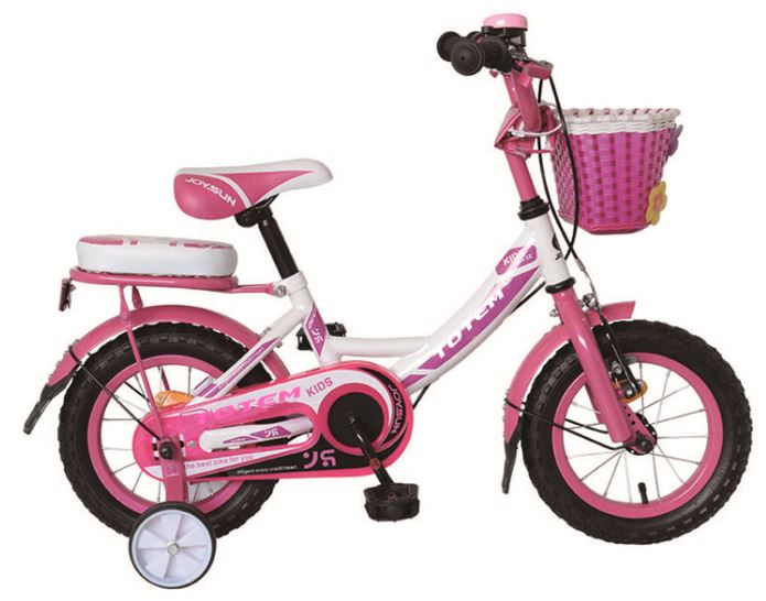 Xe đạp Totem 1424 màu hồng nữ tính cho bé gái