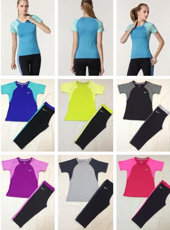 Bộ quần áo tập gym nữ năng động, khỏe khoắn, nhiều màu sắc 5