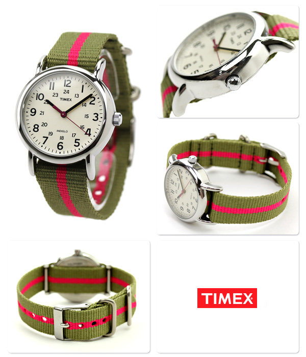 Đồng hồ Timex T2N917 dây dù xinh xắn dành cho nữ