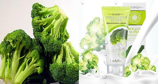 Sulforaphane và carotin thành phần của bông cải xanh giúp tái tạo da khô, da nhạy cảm và tăng cường sức đề kháng cho da