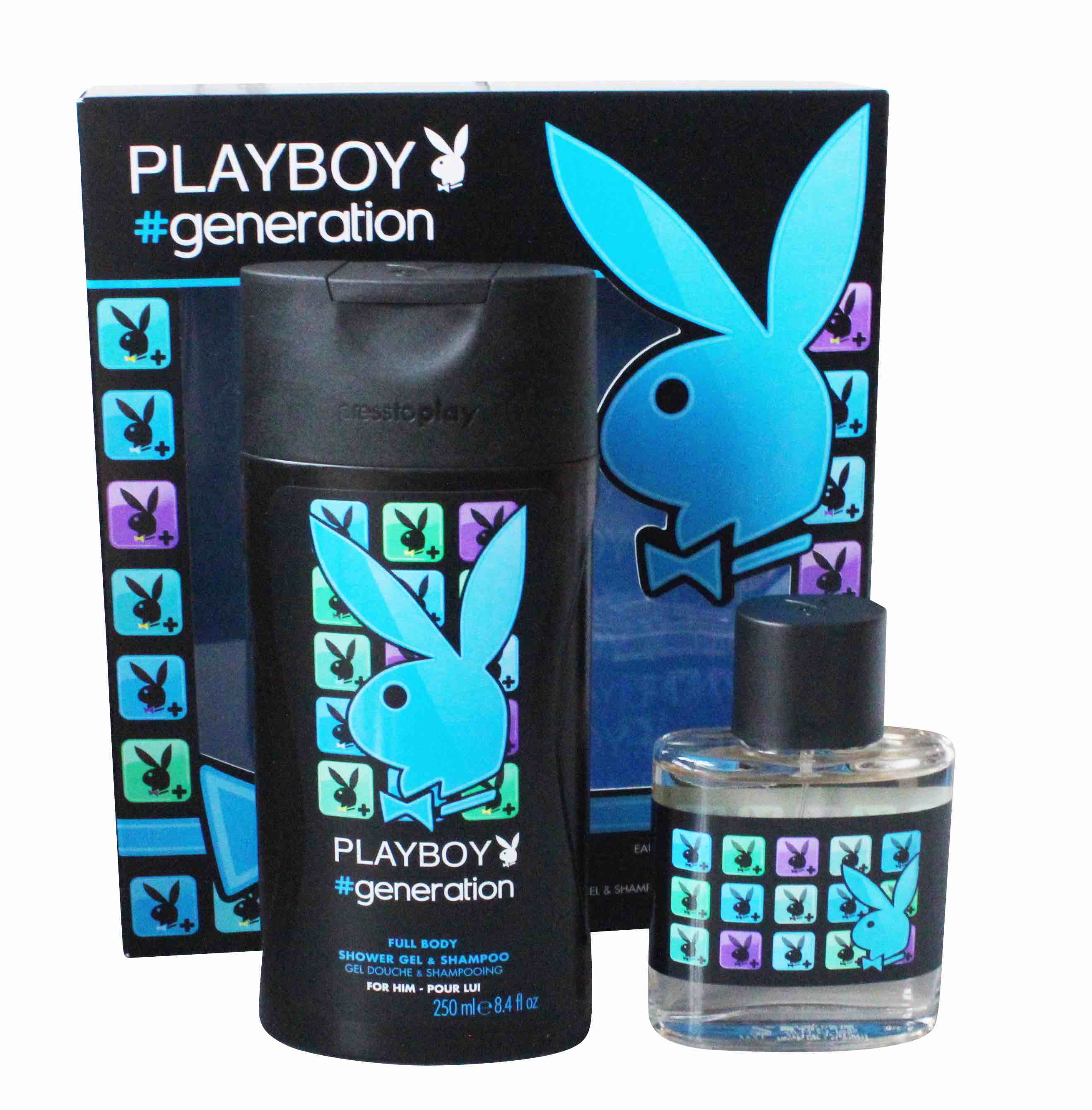 Sữa tắm cho nam PlayBoy Generation là một trong những món không thể thiếu cho mỗi chàng trai