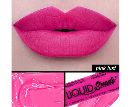 Son kem lì Nyx Liquid Suede Cream Lipstick LSCL08 Pink Lust 3