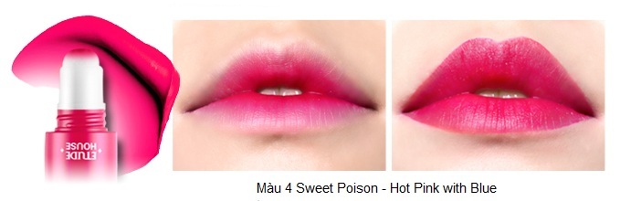 Rosy Tint Lips – Son kem Etude House lên màu cực chuẩn 5