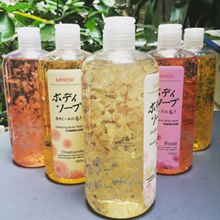 Sữa tắm của Nhật Miniso hương hoa thơm dịu quyến rũ