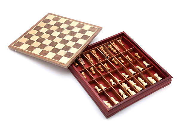 Bàn cờ vua hộp gỗ Super King thiết kế chuẩn quốc tế 2