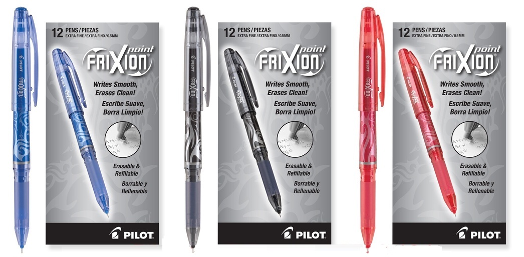 Bút bi xóa được Pilot FriXion được xem như một chiếc bút “ma thuật” vô cùng tiện dụng