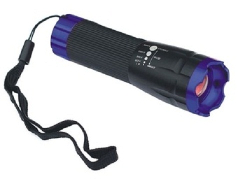 Đèn pin siêu sáng Led Q3 Zoom X2000 kèm giá kẹp đèn xe đạp 4