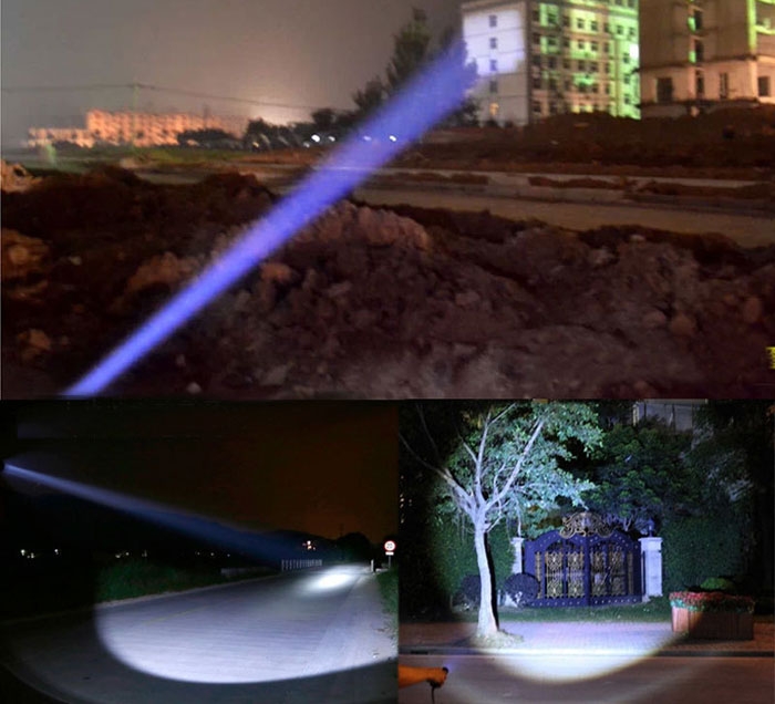  Đèn pin siêu sáng Police Cree Zoom CH-16 8