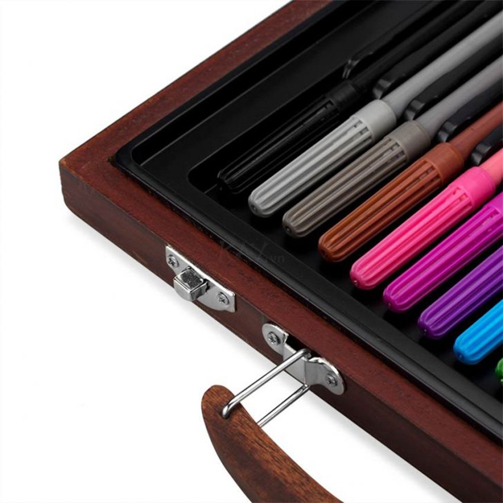 Hộp bút màu đa năng Colormate hộp gỗ 67W 5