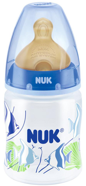 Bình sữa Nuk cổ rộng 150ml của Đức có nhiều màu mẹ tha hồ chọn lựa