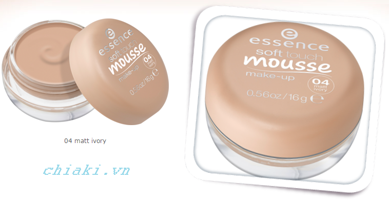 Essence Soft Touch Mousse còn có khả năng dưỡng da giữ ẩm và kiềm dầu vô cùng hiệu quả