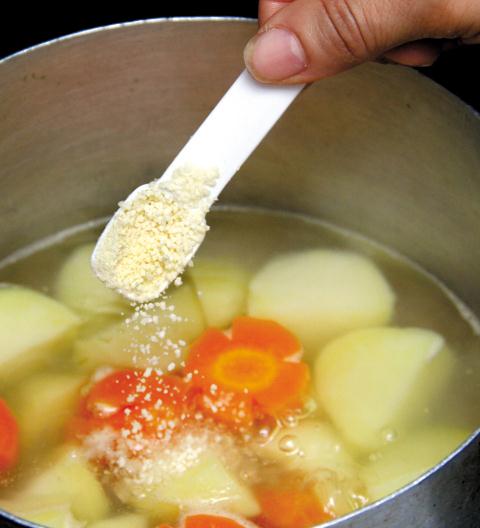 Hạt nêm Youki Nhật mang lại hương vị thơm ngon cho món canh