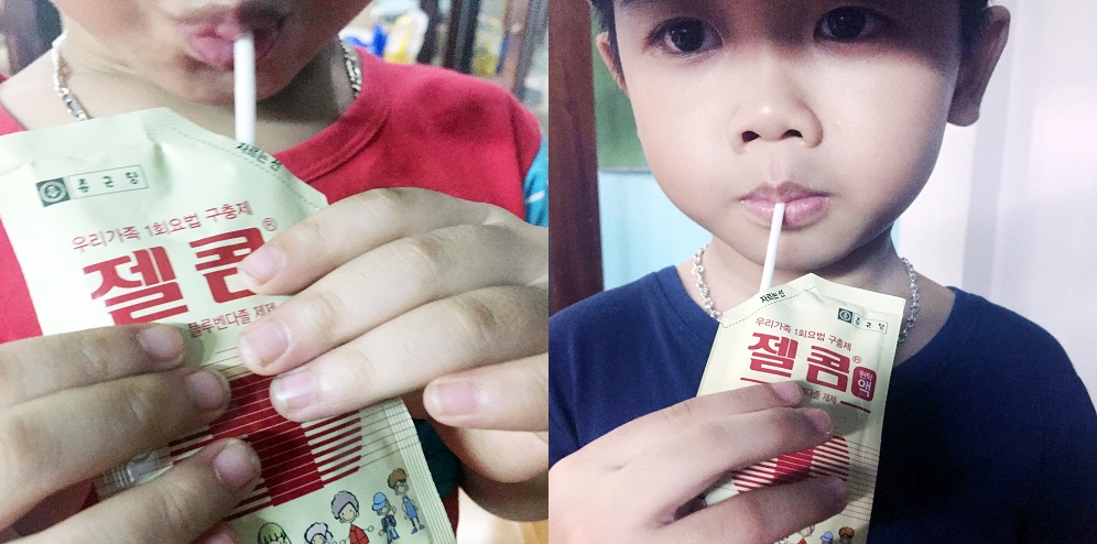 Thuốc tẩy giun zelcom Hàn Quốc dạng siro dễ dàng cho trẻ uống