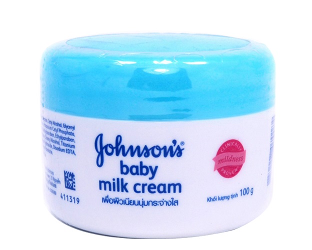 kem dưỡng da johnson baby milk cream