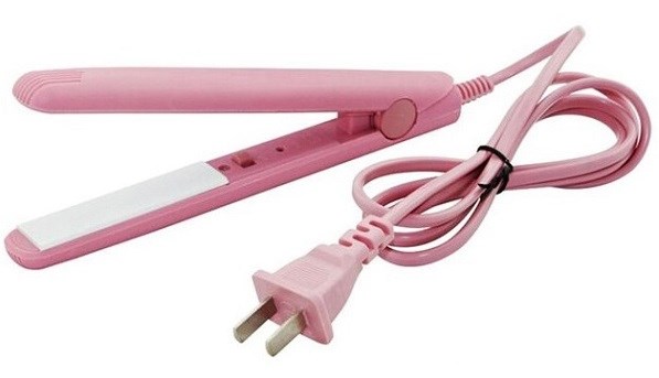 Máy là tóc mini Hello Kitty Miss J màu hồng dễ thương