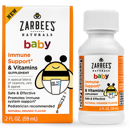  Siro tăng sức đề kháng Zarbee's Baby chính hãng từ Mỹ