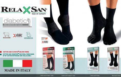 Các loại tất y khoa Relax San chính hãng từ Italia
