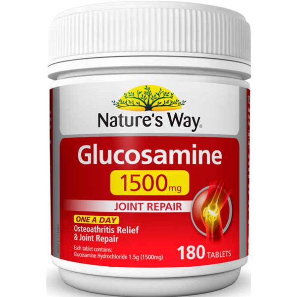 Viên Bổ Khớp Glucosamine Nature’s Way 1500mg Của Úc