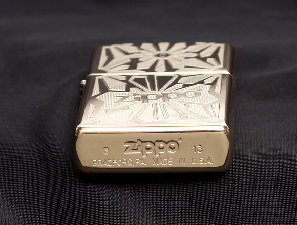 Bật lửa Zippo 28450 Ornament High Polish Brass 2