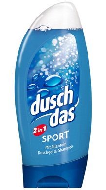 Sữa tắm gội Duschdas Sport năng động, khỏe khoắn