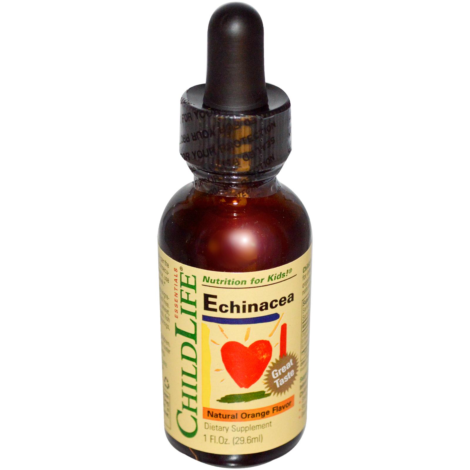 Siro tăng đề kháng và miễn dịch Childlife Echinacea 29.6 ml dạng giọt