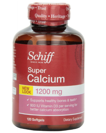 Viên uống Schiff Super Calcium 1200mg hộp 120 viên