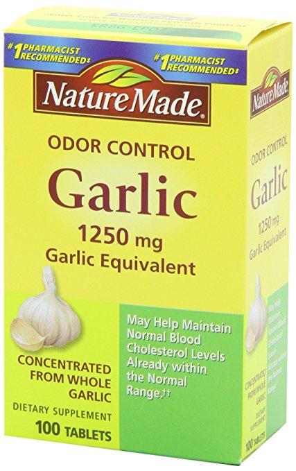 Tinh dầu tỏi Garlic Nature Made 1250mg 100 viên