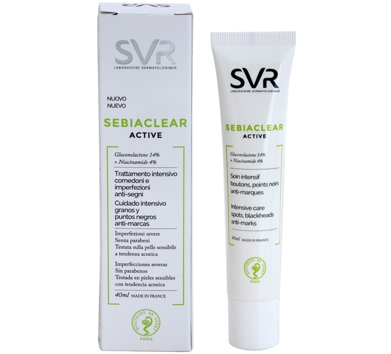 Kem trị mụn SVR Sebiaclear Active là dòng sản phẩm chăm sóc da đặc trị mụn với thành phần điều chế riêng biệt