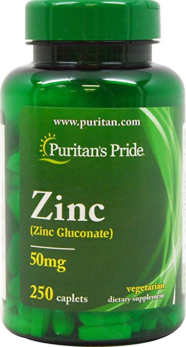 Viên uống bổ sung kẽm Puritan’s Pride ZinC 50mg 1