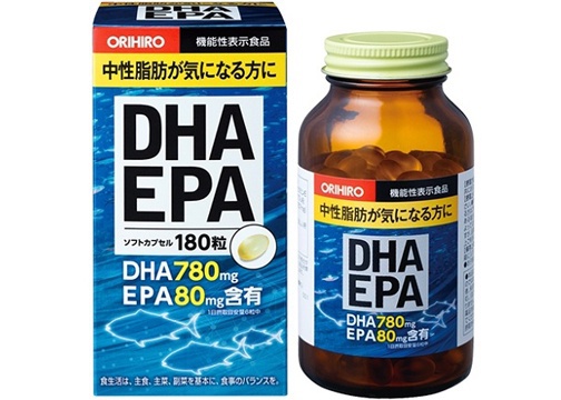 Viên Uống Bổ Não DHA EPA Orihiro Nhật Bản 180 Viên