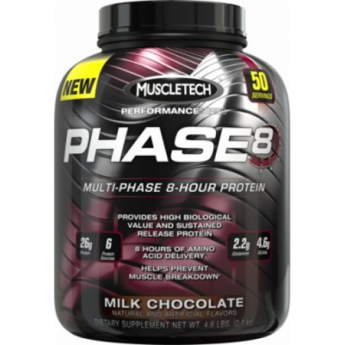 Phase 8 Muscletech 4lbs(1,82kg) tăng cơ cực tốt trong các dòng sữa tăng cơ
