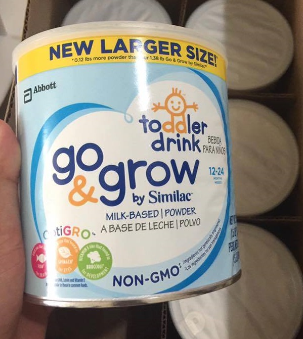 Sữa Go & Grow By Similac NON GMO 680g cho bé 1-2 tuổi
