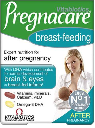 Vitamin tổng hợp cho phụ nữ sau sinh Pregnacare Breast-feeding 