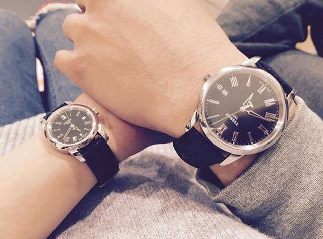 Đồng hồ đôi Tissot lên tay đẹp khó cưỡng