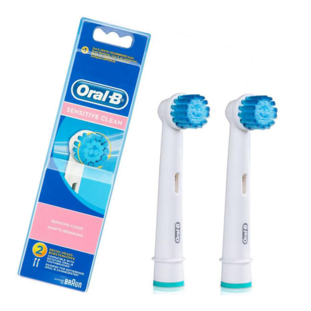 Hộp 2 đầu bàn chải điện Oral-B Sensitive cho răng nhạy cảm