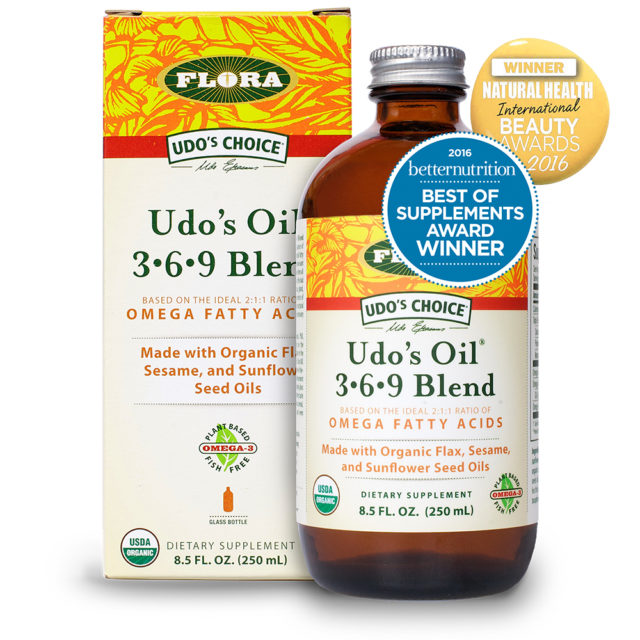 Dầu thực vật hữu cơ Flora Udo’s Oil Omega 3 6 9