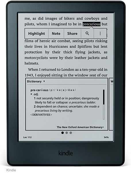 Máy đọc sách Kindle Paperwhite 2017 6 inches 300ppi 3