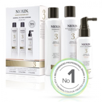 Bộ dầu gội Nioxin Trialkit chống rụng tóc hệ thống 3