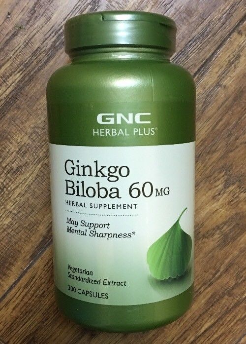 Viên bổ não Ginkgo Biloba 60mg GNC Herbal