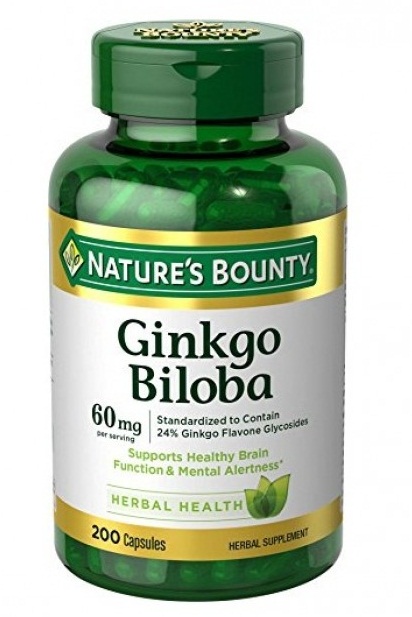 Viên bổ não Ginkgo Biloba 60mg Nature's Bounty 200 viên 1