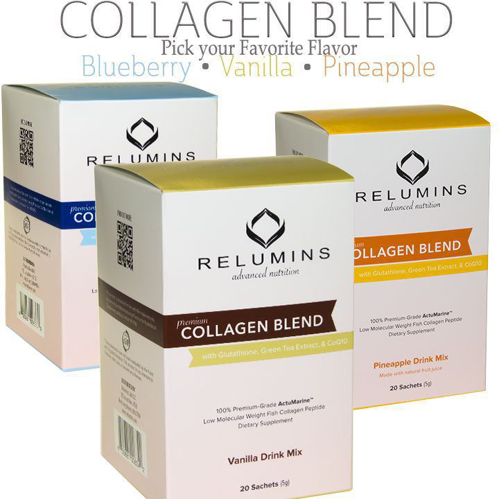 Bột Collagen Blend Relumins ngăn ngừa lão hóa da