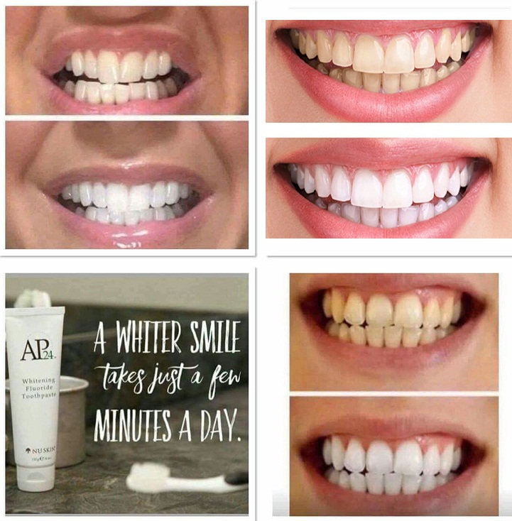 Kem đánh răng AP24 loại bỏ các mảng bám trên răng, giúp răng sạch và sáng bóng