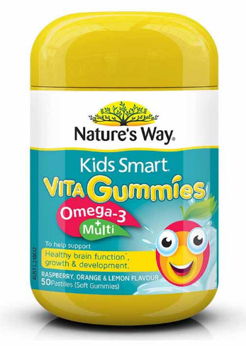 Kẹo vita gummies omega3 và vitamin tổng hợp của nature's way