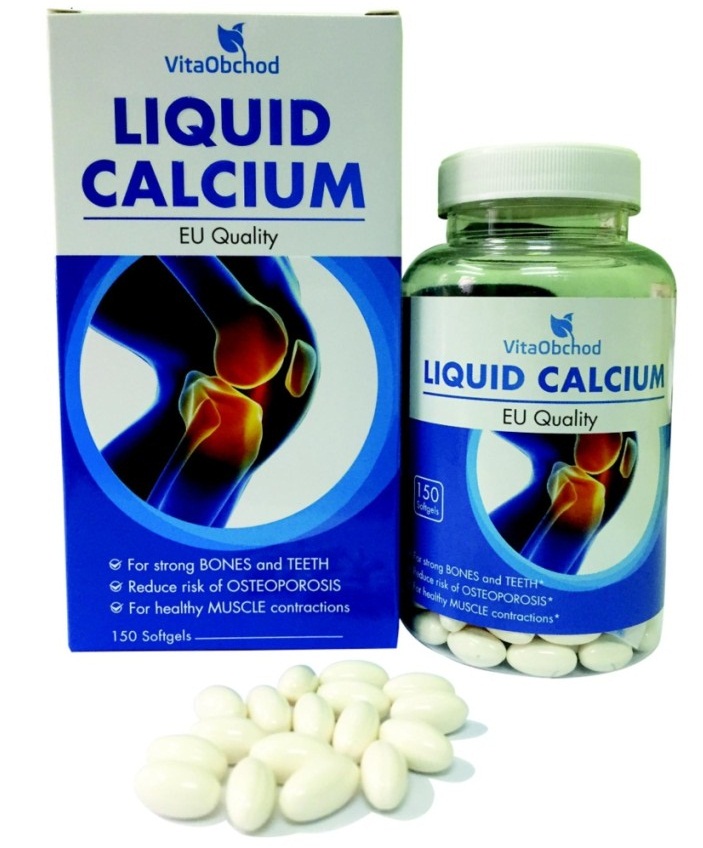 Viên Bổ Sung Canxi & D3 VitaObchod Liquid Calcium