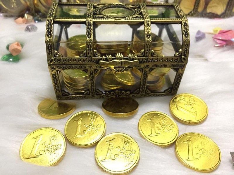 Socola đồng tiền rương vàng Thái Lan giá rẻ